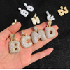 A-Z Custom Bubble Letter Necklace