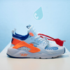 Custom "Off-White" Huarache (White-Orange)